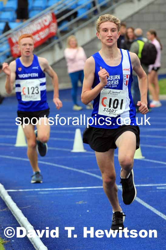 Boys under-15s 2022 Northern Road Relays, SportsCity, Manchester. Photo: David T. Hewitson/Sports for All Pics